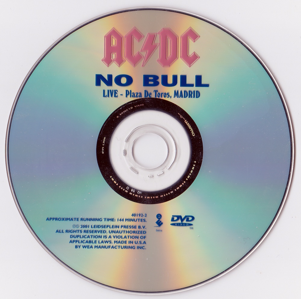 Ac Dc No Bull Dvd